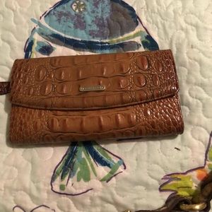 Brahmin Croc imprinted Wallet